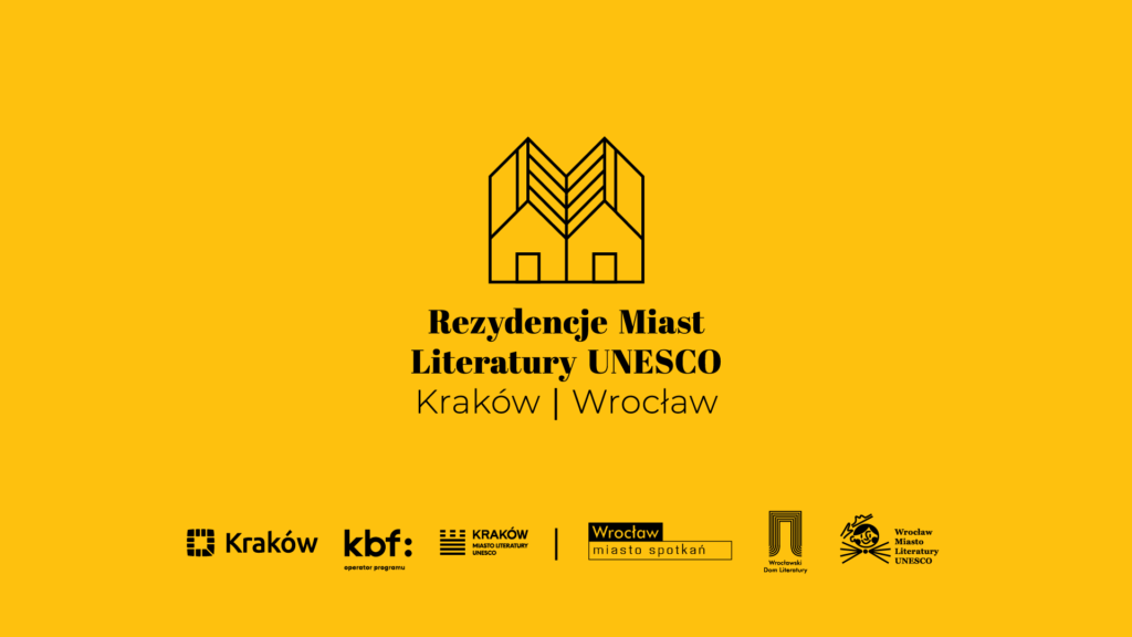 Znamy wyniki naboru do programu rezydencji literackich Miast Literatury UNESCO – Krakowa i Wrocławia!
